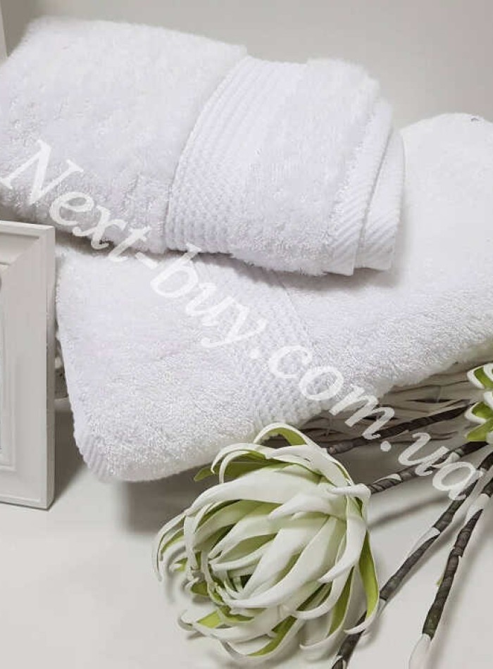 Maison D'or Amadeus бамбуковий рушник 85х150см white - Зображення 3