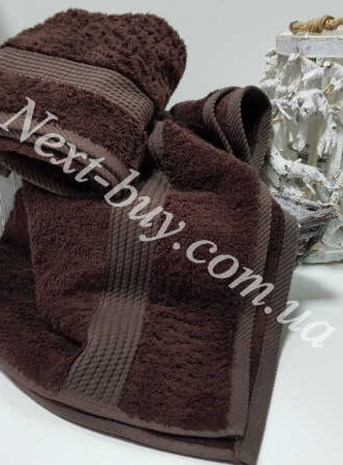 Maison D'or Amadeus бамбуковий рушник для обличчя 50х100см Brown - Зображення 3