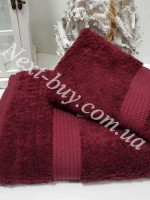 Maison D'or Amadeus бамбуковий рушник для обличчя 50х100см Bordeaux - Зображення 3