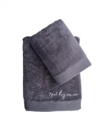 Maison D'or Artemis бавовняний рушник для обличчя 50х100см grey