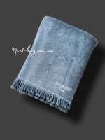 Махровые полотенца для лица Maison D'or Marsel blue 50х100см