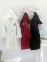 Maison Dor Sports халат подростковый с капюшоном сірий — изображение 2