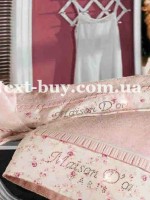 Набір бамбукових рушників Maison D'or Roses 3шт ніжно-рожевий - Зображення 7
