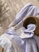 Набор бамбуковых полотенец Maison D'or Roses Lilac 3шт сиреневый — изображение 3