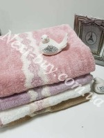 Maison D'or Vanessa бамбуковые лицевые полотенца с кружевом 50х100см — изображение 3