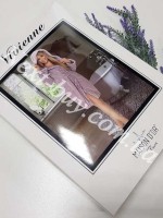 Женский халат бамбуковый Maison D'or Vivienne с розами бирюзовый — изображение 4