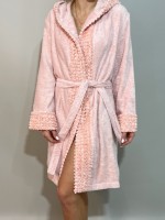 Женский халат бамбуковый Maison D'or Vivienne Rose с розами