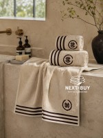Maison D'or Delon Beige Cotton чоловічий набір рушників бежевий - Зображення 7