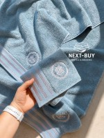 Maison D'or Delon Blue-GreyCotton чоловічий набір махрових рушників блакитний - Зображення 5