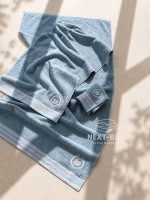 Maison D'or Delon Blue-GreyCotton чоловічий набір махрових рушників блакитний - Зображення 6