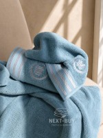 Maison D'or Delon Blue-GreyCotton чоловічий набір махрових рушників блакитний - Зображення 4