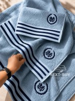 Maison D'or Delon Cotton blue-navy набор полотенец для мужчин — изображение 2