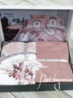 First Choice POEMA PUDRA(powder) постільна білизна сатин евро 200х220 - Зображення 2