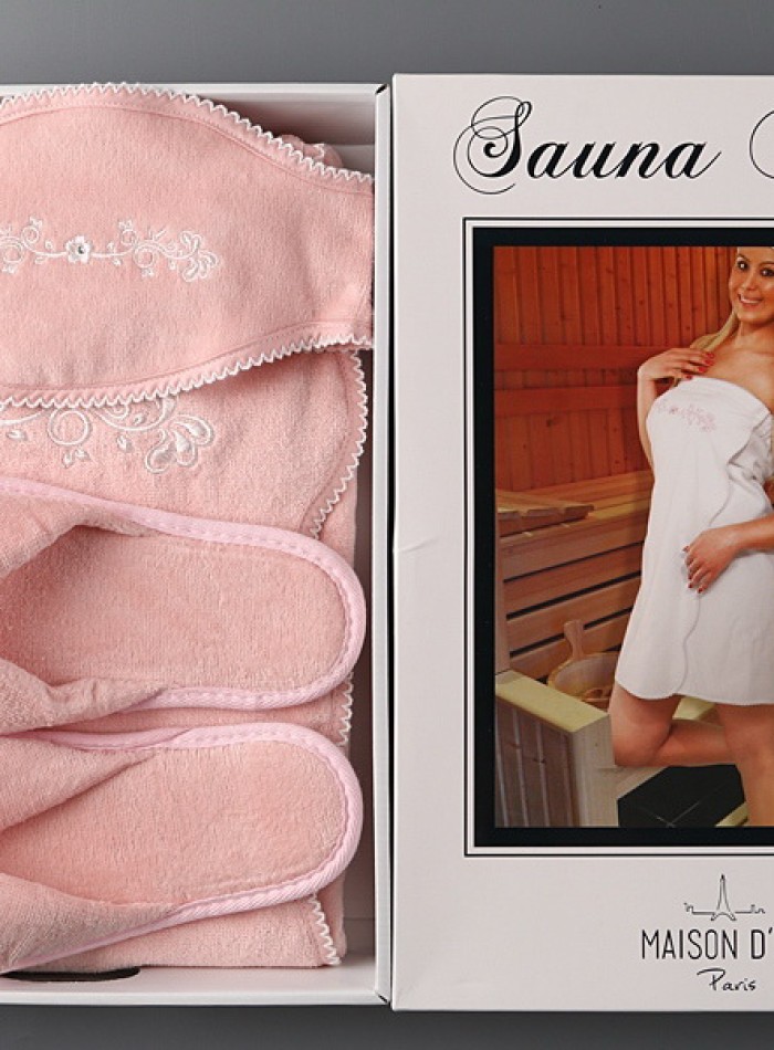 Maison D`or Belle Sauna набір для сауни жіночий Pink - Зображення 3