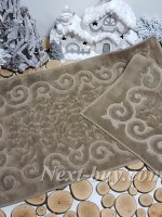 Maison D`or Garnet коврик для пола темный беж 60x100 — изображение 3