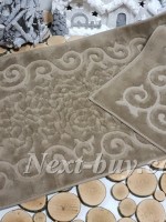 Maison D`or Garnet коврик для пола темный беж 60x100 — изображение 2