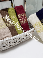Cestepe Dama Grek Cotton набор банных полотенец 6шт. 70х140 — изображение 3