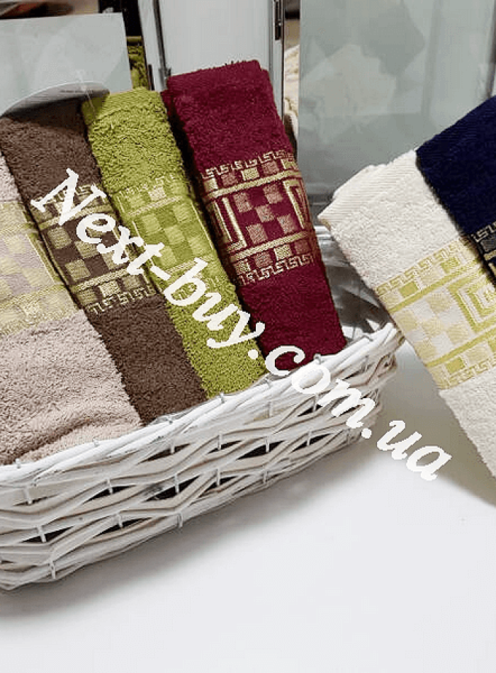 Cestepe Dama Grek Cotton набор банных полотенец 6шт. 70х140 — изображение 3