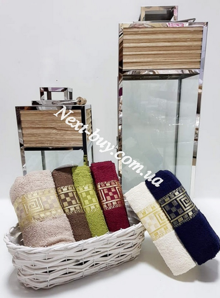 Cestepe Dama Grek Cotton набор банных полотенец 6шт. 70х140 — изображение 4
