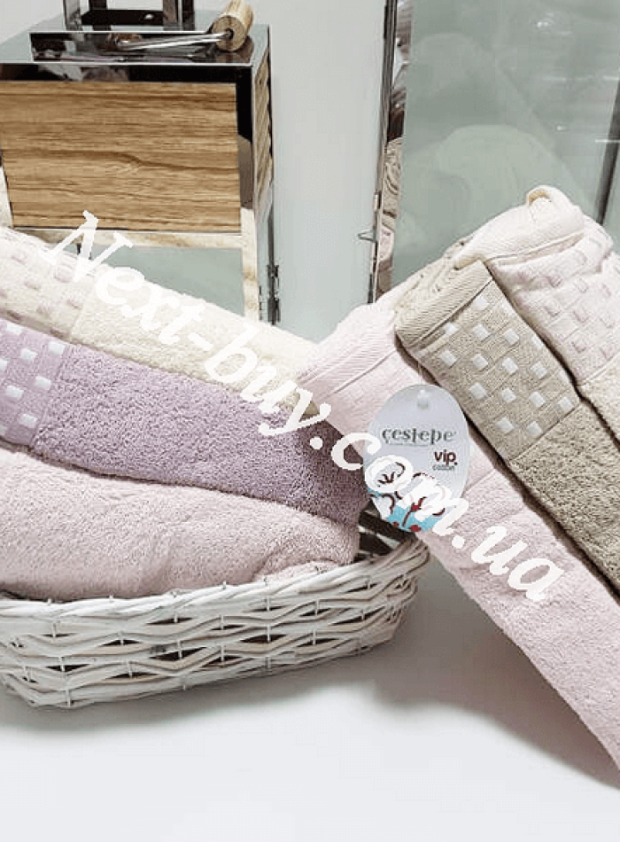 Cestepe Elmas Cotton набор полотенец для лица 6шт. 50х90 — изображение 3