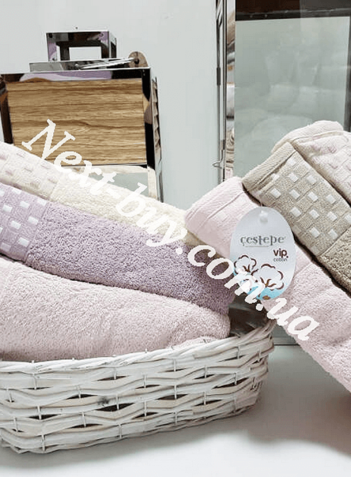 Cestepe Elmas Cotton набор полотенец для лица 6шт. 50х90 — изображение 5