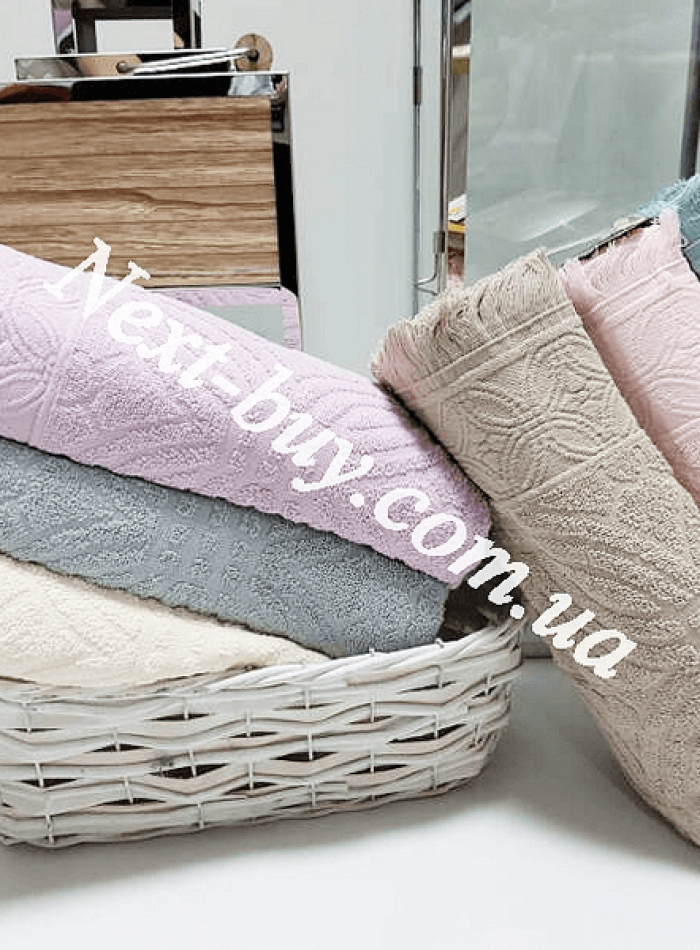 Cestepe Geometrik Sacakli Cotton набір рушників для обличчя 6шт. 50х90 - Зображення 3