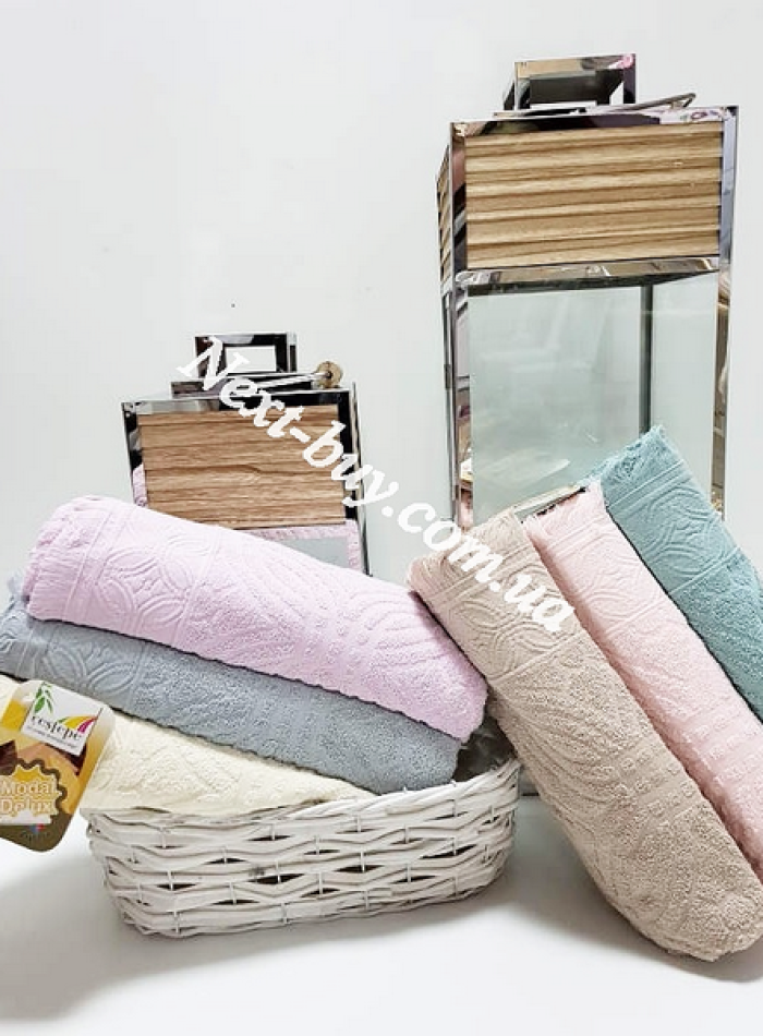 Cestepe Geometrik Sacakli Cotton набір рушників для обличчя 6шт. 50х90 - Зображення 2