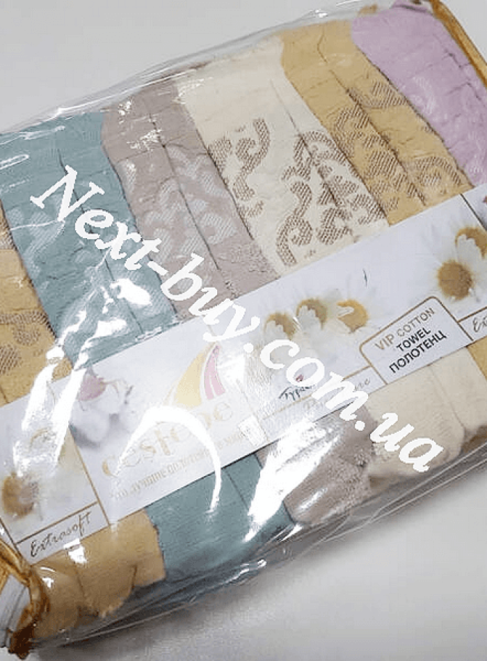 Cestepe Nazli Cotton набор махровых полотенец 6шт. 50х90 — изображение 5
