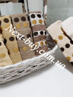 Cestepe Puanli Vip Cotton набір банних рушників 6шт. 70х140 - Зображення 2