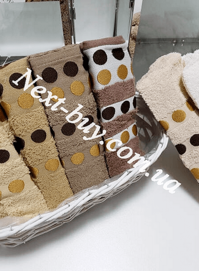 Cestepe Puanli Vip Cotton набір банних рушників 6шт. 70х140 - Зображення 5