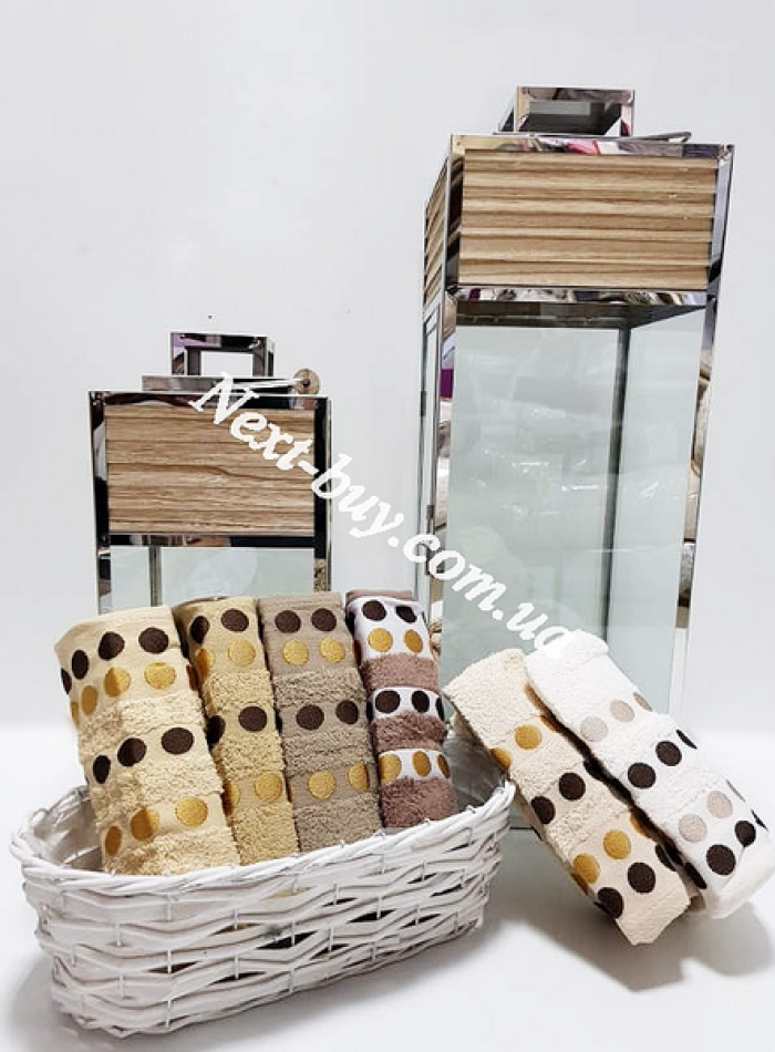 Cestepe Puanli Vip Cotton набір банних рушників 6шт. 70х140 - Зображення 3