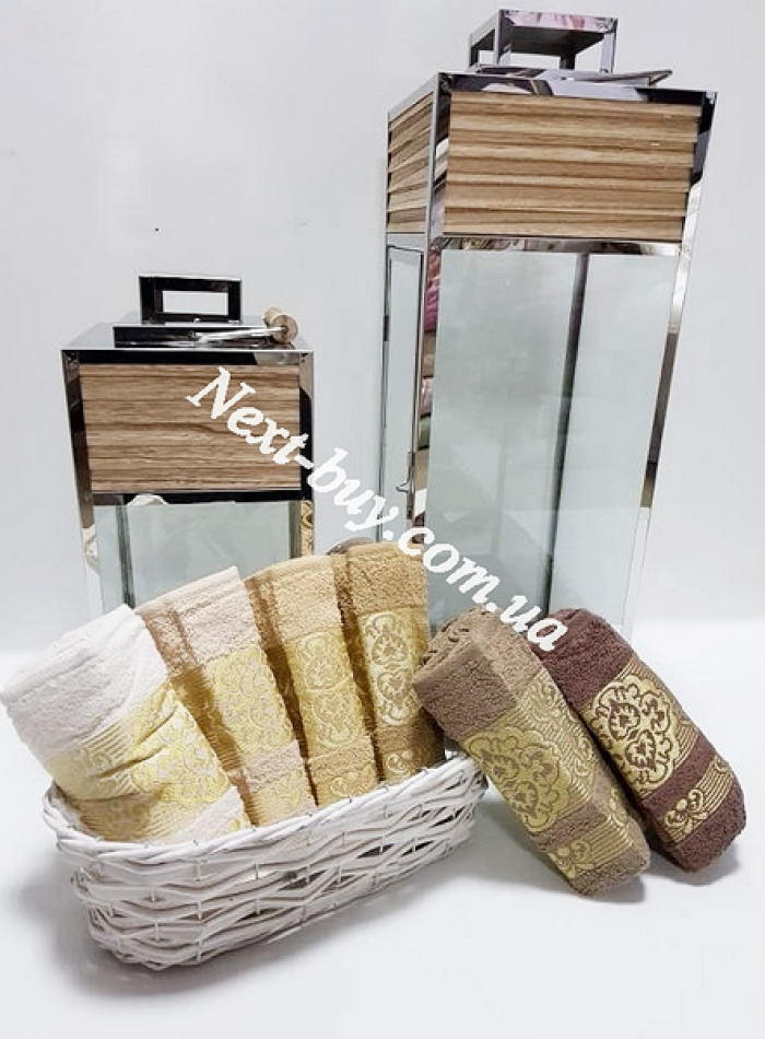 Cestepe Surma Cotton набір банних рушників з вишивкою 6шт. - Зображення 2