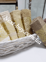 Cestepe Surma Cotton набір банних рушників з вишивкою 6шт. - Зображення 3