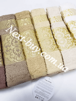 Cestepe Surma Cotton набір банних рушників з вишивкою 6шт. - Зображення 5