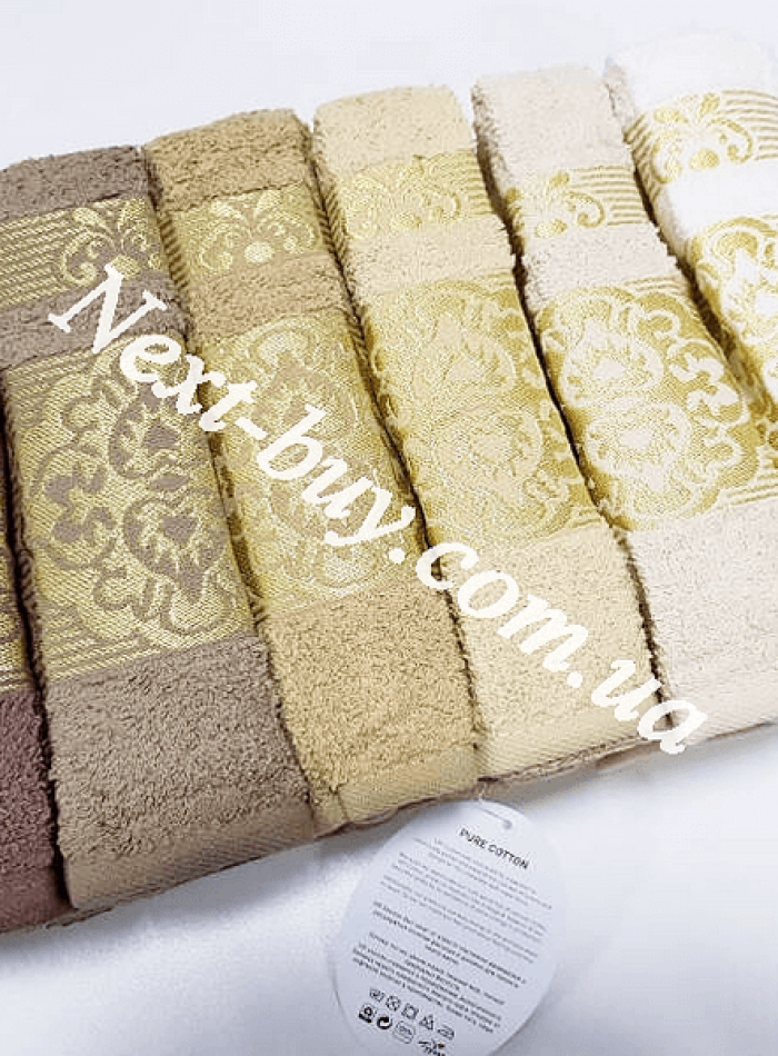 Cestepe Surma Cotton набір банних рушників з вишивкою 6шт. - Зображення 5