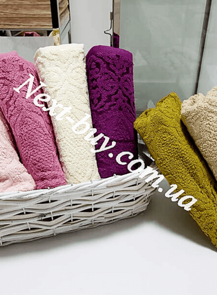 Gulcan Cotton набір махрових рушників банних 6шт. 70х140 Туреччина - Зображення 5