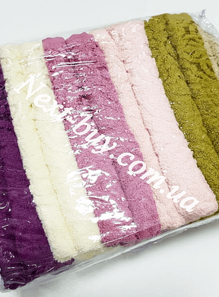 Gulcan Cotton набір махрових рушників банних 6шт. 70х140 Туреччина - Зображення 6