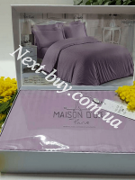 Maison D'or New Rails Double Lila постільна білизна Maison 200x220см сатин фіолетовий - Зображення 3