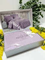 Maison D'or New Rails Double Lila постільна білизна Maison 200x220см сатин фіолетовий - Зображення 6