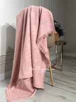 Maison D'or Hawaii бавовняний рушник для лазні, сауни 85х150см рожевий