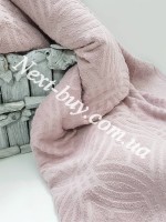 Cestepe простирадло бавовна євро 200X220 рожевий - Зображення 3