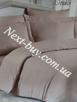 Maison D'or New Rails Double beige постільна білизна Maison 200x220см сатин бежевий - Зображення 6