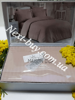 Maison D'or New Rails Double beige постільна білизна Maison 200x220см сатин бежевий - Зображення 5