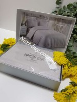 Maison D'or New Rails Double Gray постельное белье 200x220см сатин жаккард серый — изображение 5
