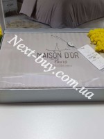 Maison D'or New Rails Double Gray постельное белье 200x220см сатин жаккард серый — изображение 4