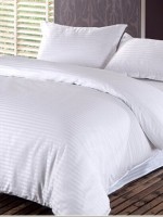 Maison D'or New Rails Double white постільна білизна Maison 200x220см сатин білий - Зображення 3