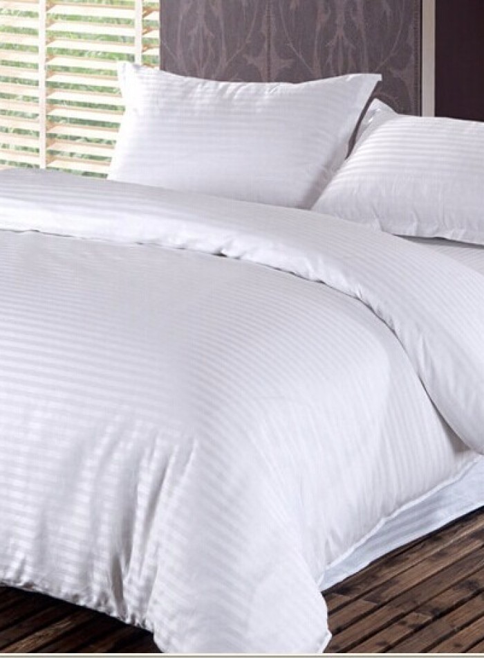 Maison D'or New Rails Double white постільна білизна Maison 200x220см сатин білий - Зображення 3