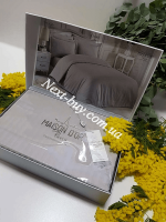 Maison D'or New Rails Double Gray постельное белье 200x220см сатин жаккард серый — изображение 3