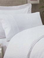 Maison D'or New Rails Double white постільна білизна Maison 200x220см сатин білий - Зображення 5