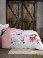 Maison Dor Alita pink постельное белье 200x220см сатин жаккард